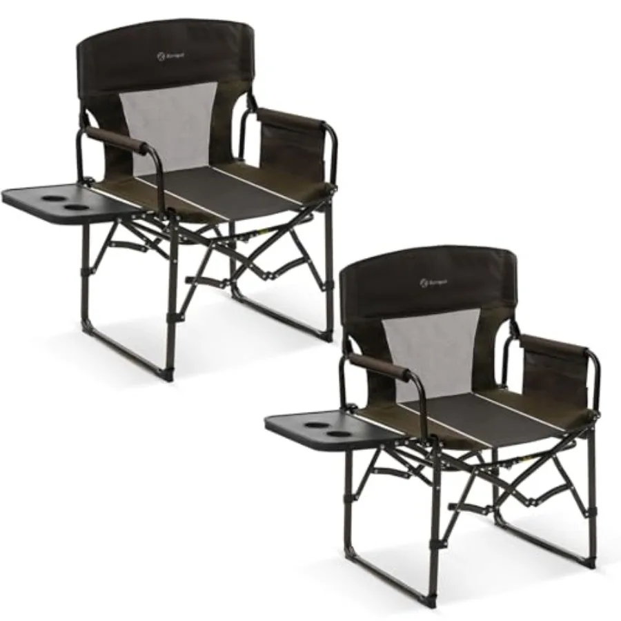 Directors Chair Foldable with Side Table, 400lb Heavy Duty for Adults Outdoor, Folding Camping Chair for Sideline Sports, Fishi
Directors Chair Foldable with Side Table, 400lb Heavy Duty for Adults Outdoor, Folding Camping Chair for Sideline Sports, Fishi