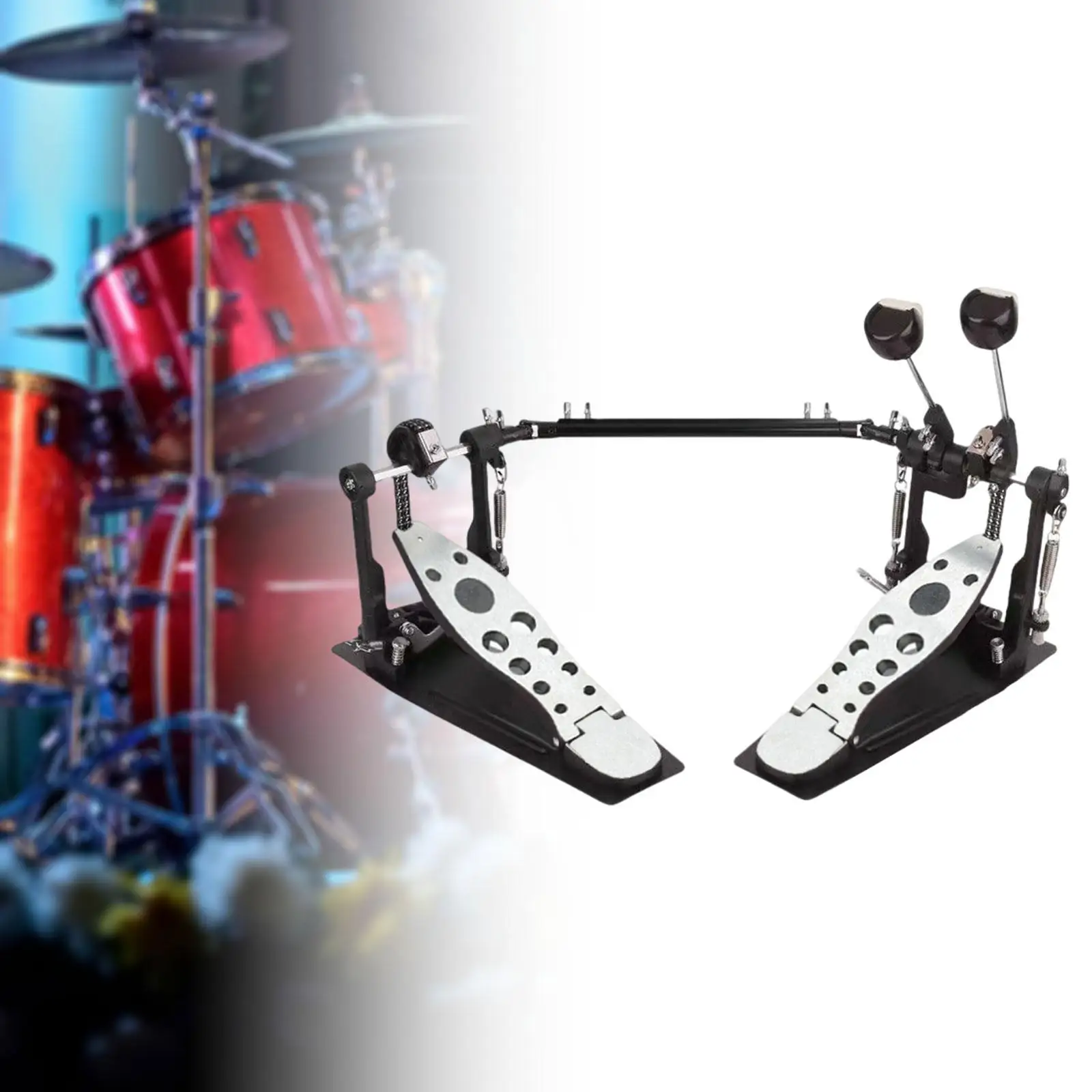 Двойная педаль бас-барабана, замена профессиональной педали барабанщика
Двойная педаль бас-барабана, замена профессиональной педали барабанщика