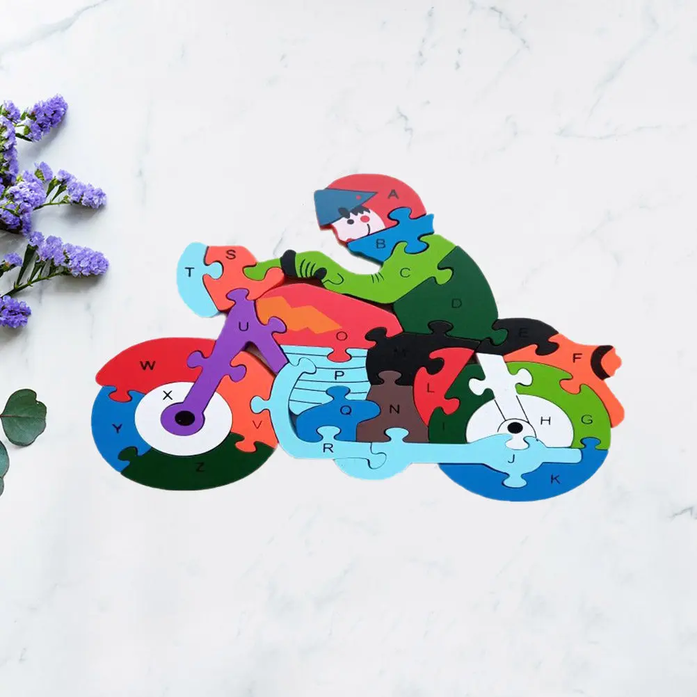 Motorcycle 3D Jigsaw Puzzle Wooden Puzzle for Kids Early Education Tool Enhances Coordination Cognitive Skills Festive Birthday
Motorcycle 3D Jigsaw Puzzle Wooden Puzzle for Kids Early Education Tool Enhances Coordination Cognitive Skills Festive Birthday
