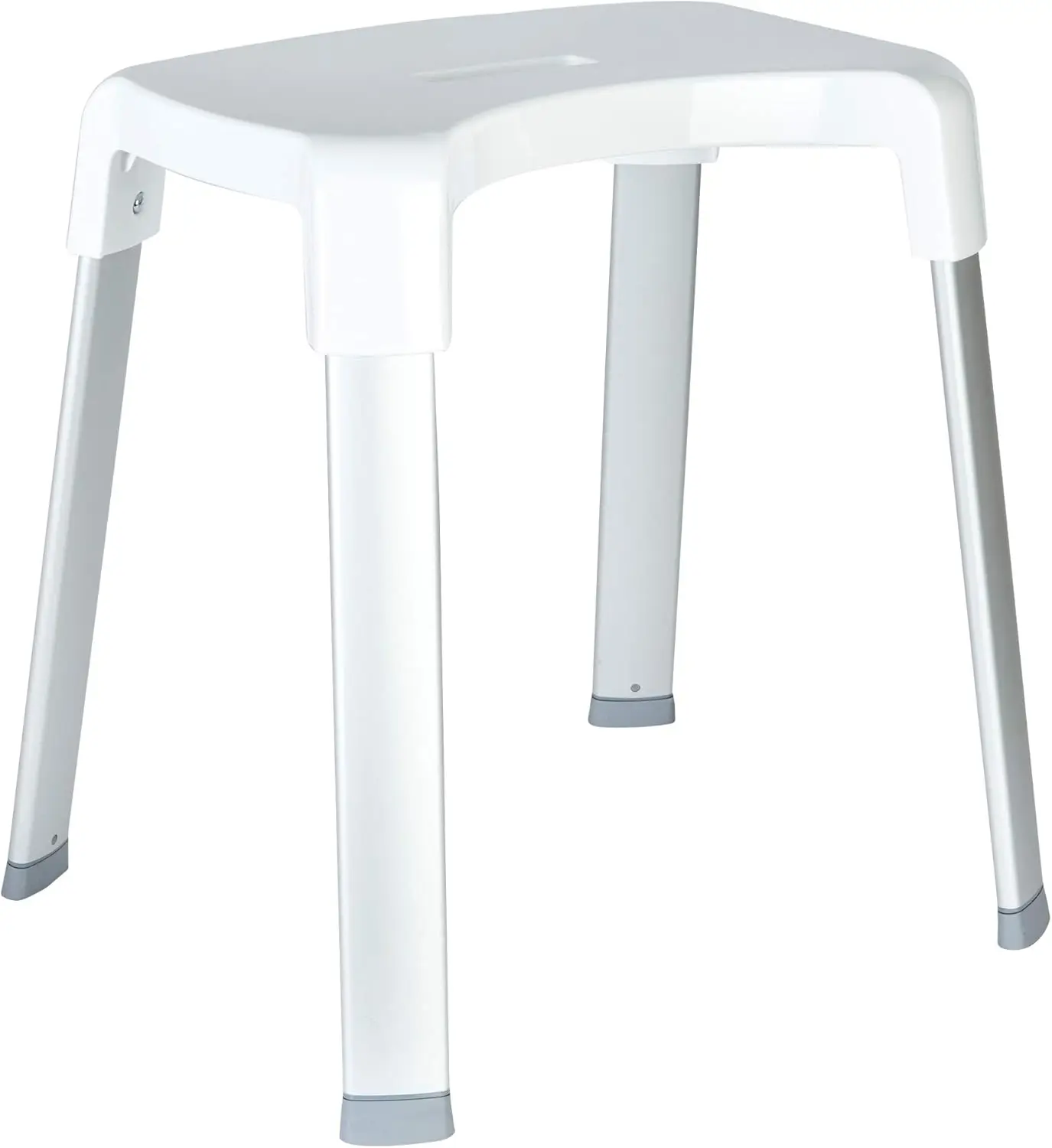 Waterproof Shower Bench with Non-Slip Seat, Durable Aluminum Legs for Safe Sitting and Shaving, White
Waterproof Shower Bench with Non-Slip Seat, Durable Aluminum Legs for Safe Sitting and Shaving, White