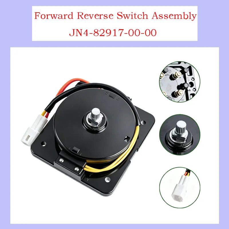 Forward Reverse Switch Assembly JN4-82917-00-00 Compatible with Ymh G14 & G16 1994-2002 36V Series Electric Golf Carts
Forward Reverse Switch Assembly JN4-82917-00-00 Compatible with Ymh G14 & G16 1994-2002 36V Series Electric Golf Carts