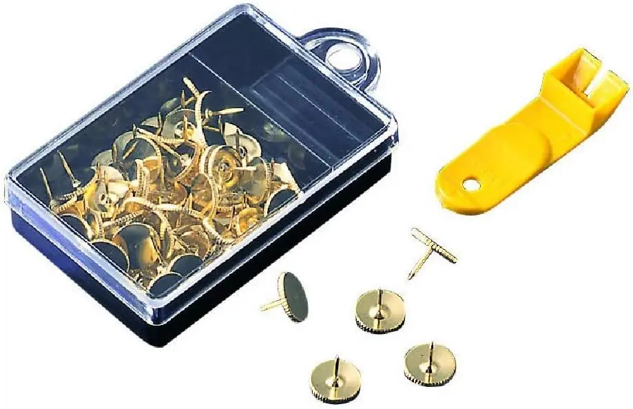 Needlecraft Thumb Tacks with Remover for Display Boards
Needlecraft Thumb Tacks with Remover for Display Boards