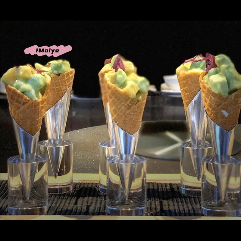 M-Creative single hole Ice Cream Cone Display Holder Stand Sweet Tube Crispy Shelf Candy Acrylic Holder
M-Creative single hole Ice Cream Cone Display Holder Stand Sweet Tube Crispy Shelf Candy Acrylic Holder