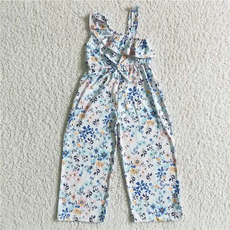 Boutiques For Girl Summer Infant Toddler Baby Girl's Sleeveless Blue Floral Jumpsuit Newborn Romper Clothing Clothes Children'S
Boutiques For Girl Summer Infant Toddler Baby Girl's Sleeveless Blue Floral Jumpsuit Newborn Romper Clothing Clothes Children'S