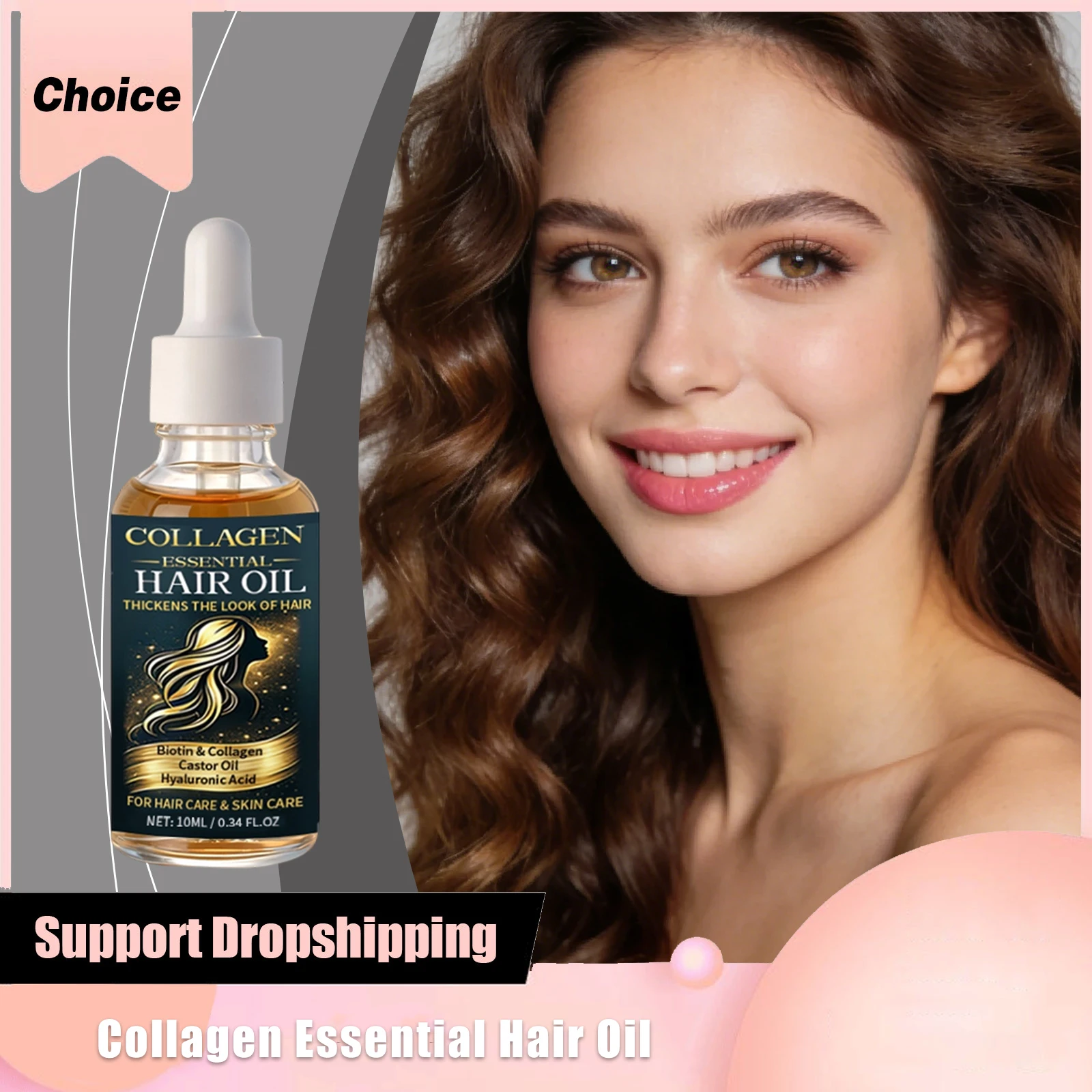 Collagen Essential Hair Oil Deeping Moisturizing Repair Damaged Hairs Nourishing Oil-Control Fluffy Hyaluronic Acid Conditioner
Collagen Essential Hair Oil Deeping Moisturizing Repair Damaged Hairs Nourishing Oil-Control Fluffy Hyaluronic Acid Conditioner