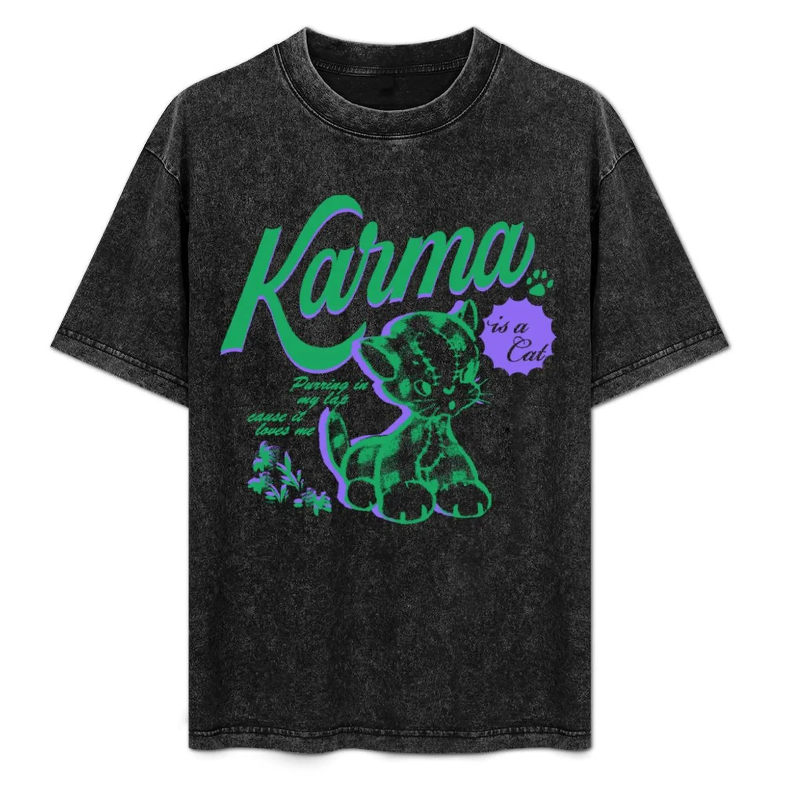 Karma is a Cat Vintage 90s y2k aesthetic Kitty T-Shirt Lightweight Running T-Shirt
Karma is a Cat Vintage 90s y2k aesthetic Kitty T-Shirt Lightweight Running T-Shirt