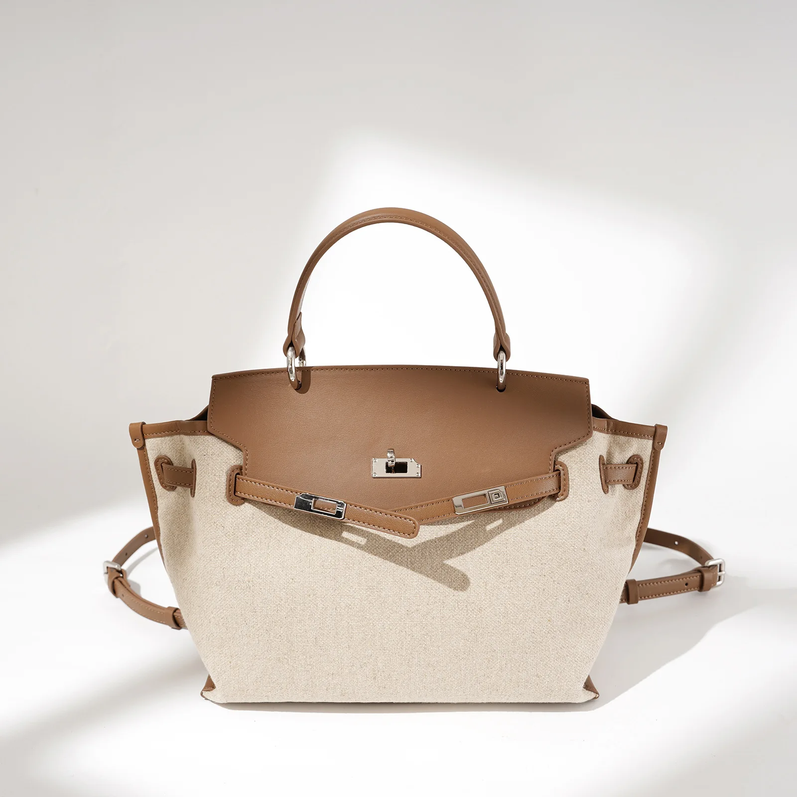 Minimalist Unique Leisure Business Tote With Crossbody Strap And Textured Retro Design Includes Diaper Bag Function
Minimalist Unique Leisure Business Tote With Crossbody Strap And Textured Retro Design Includes Diaper Bag Function