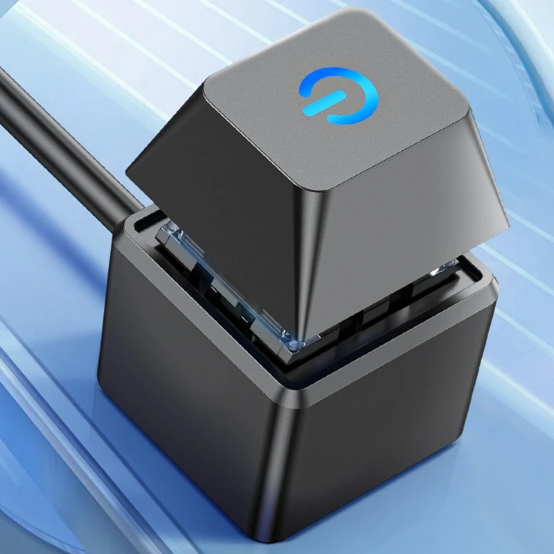 PC Case External Power Button For Power Switching with Colorful Lighting Effects Computer Motherboard Power Button
PC Case External Power Button For Power Switching with Colorful Lighting Effects Computer Motherboard Power Button