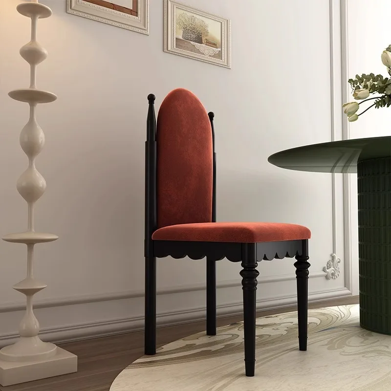 Solid wood Roman column complete dining chair flannel soft bag French retro high endorsement chair living room light luxury
Solid wood Roman column complete dining chair flannel soft bag French retro high endorsement chair living room light luxury