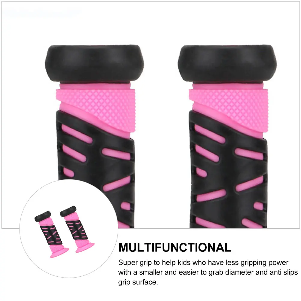 1pcs 1 Pair Kids Bike Handlebar Grips Rubber Impact Protection Comfortable Shock Absorbing Grip For Children'S Bikes
1pcs 1 Pair Kids Bike Handlebar Grips Rubber Impact Protection Comfortable Shock Absorbing Grip For Children'S Bikes