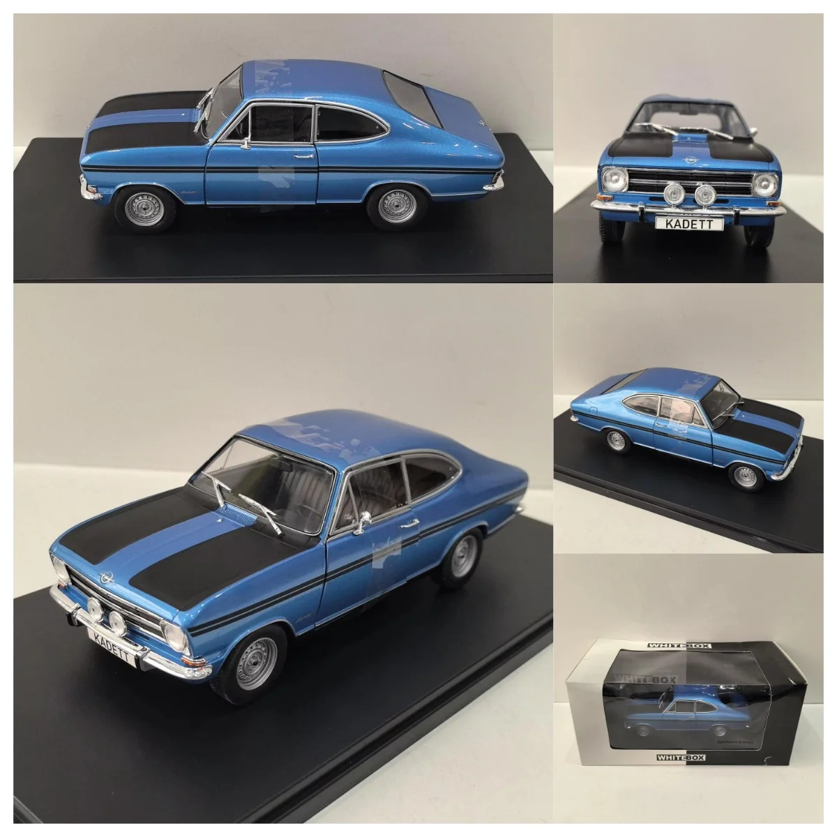 WHITE BOX Diecast 1/24 Scale OPEL KADETT B K4 Alloy Car Model
WHITE BOX Diecast 1/24 Scale OPEL KADETT B K4 Alloy Car Model