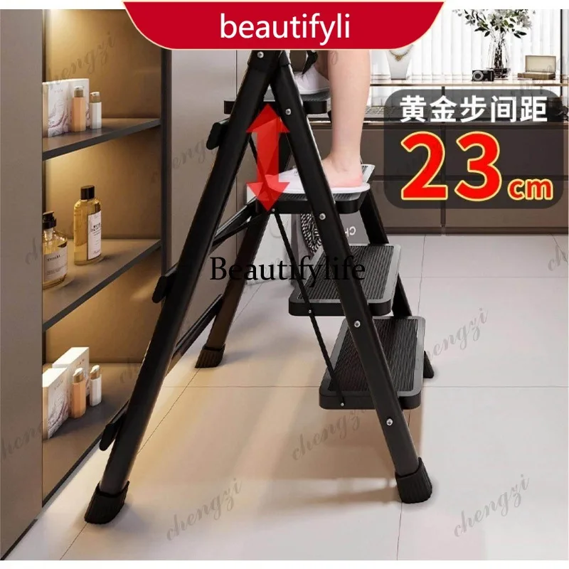 X188 Household folding ladder Telescopic small and lightweight shelf Low ladder Thickened two-step ladder
X188 Household folding ladder Telescopic small and lightweight shelf Low ladder Thickened two-step ladder