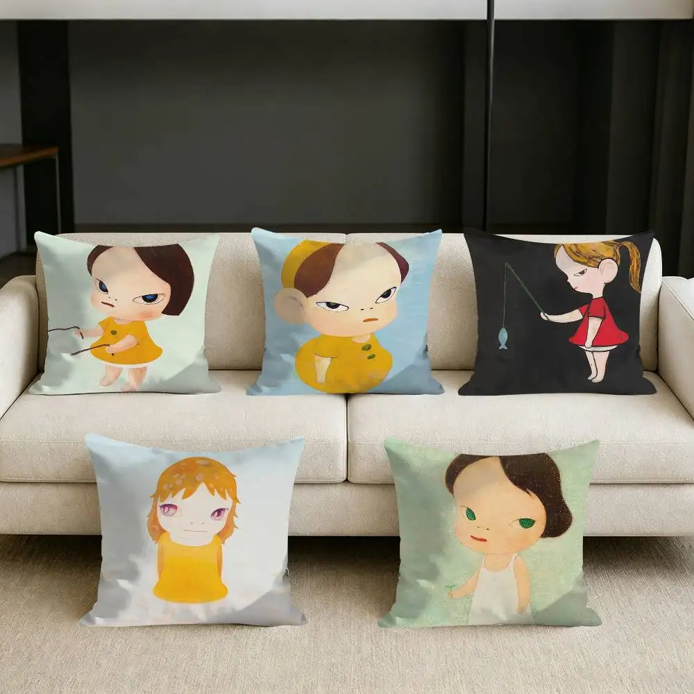 Art Y-Yoshitomoo-o NaraS-S Square Sofa Pillow Cover Solid Color Living Room Home Decor Cushion Case
Art Y-Yoshitomoo-o NaraS-S Square Sofa Pillow Cover Solid Color Living Room Home Decor Cushion Case