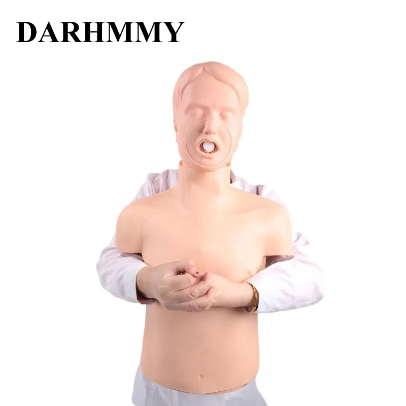 DARHMMY Учебный манекен для СЛР для взрослых — модель удушающего спасения дыхательных путей для медицинского образования
DARHMMY Учебный манекен для СЛР для взрослых — модель удушающего спасения дыхательных путей для медицинского образования