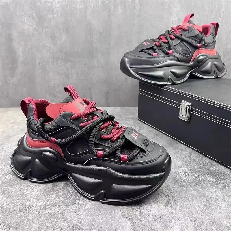 New Men's Thick Bottom Height Enhancement Crash Color Casual Shoes Sneakers Daily Sports Casual Shoes
New Men's Thick Bottom Height Enhancement Crash Color Casual Shoes Sneakers Daily Sports Casual Shoes