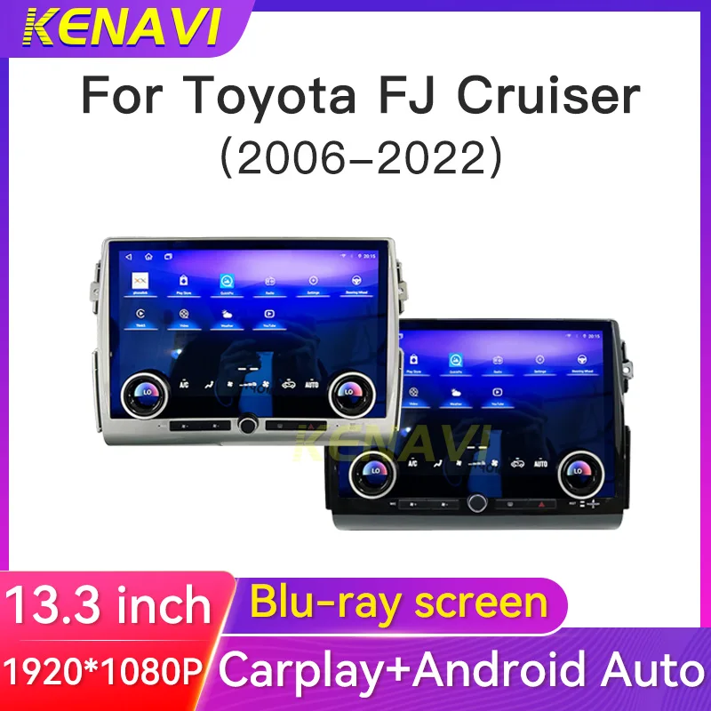 2 Din Android Car Radio Multimedia Player For Toyota FJ Cruiser J15 2006-2022 Carplay Auto With Air Conditioning Control Screen
2 Din Android Car Radio Multimedia Player For Toyota FJ Cruiser J15 2006-2022 Carplay Auto With Air Conditioning Control Screen