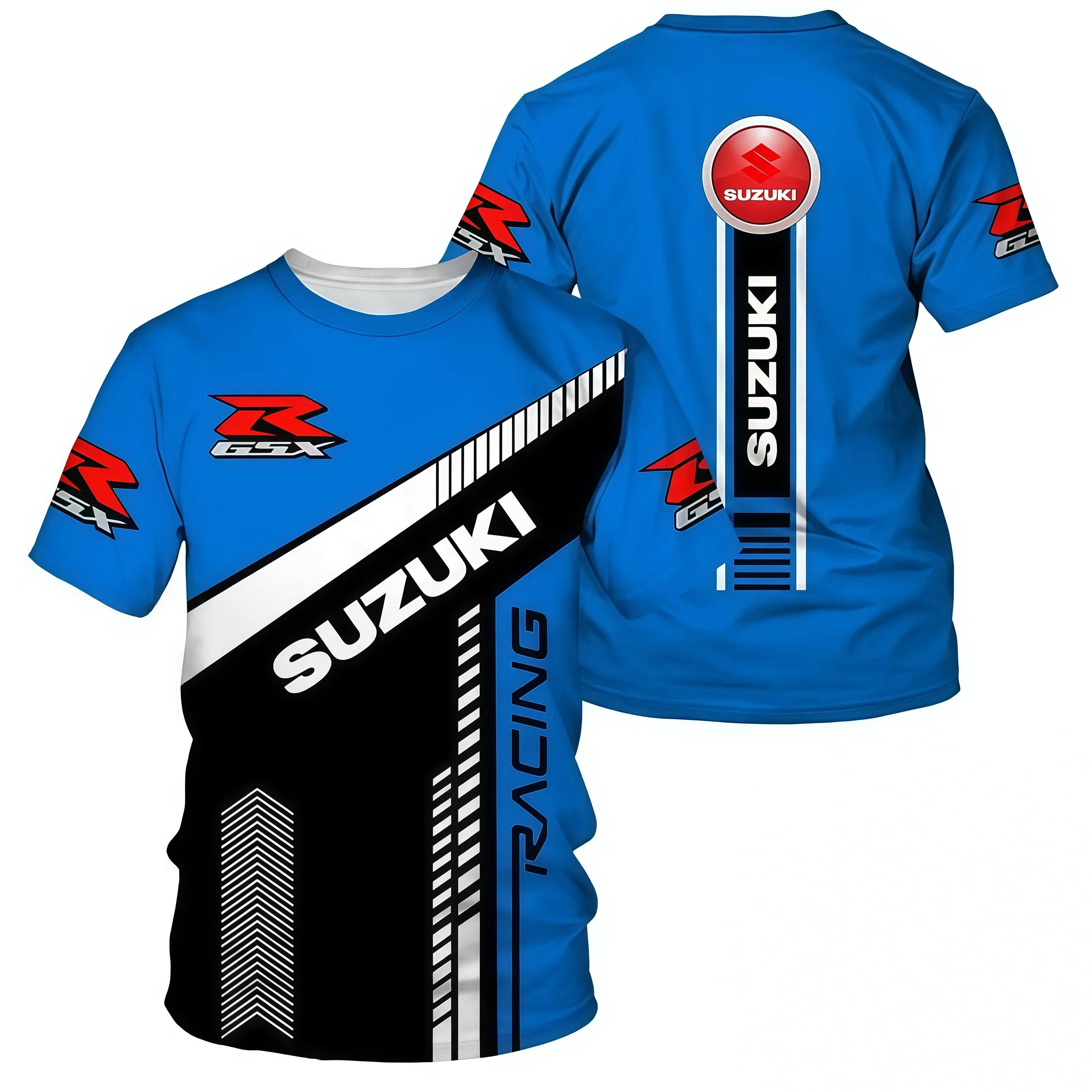 Summer Suzuki 3D Print High-quality Men T-shirt Daily Outdoor Sports Fitness Party Quick-drying Breathable Casual Short Sleeve
Summer Suzuki 3D Print High-quality Men T-shirt Daily Outdoor Sports Fitness Party Quick-drying Breathable Casual Short Sleeve