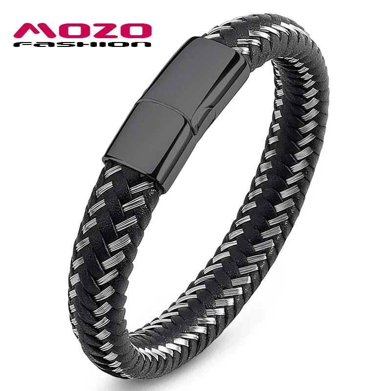 Magnetic Braided Rope Bracelets for Men, Sporty Style Charm, Multi Color, Wire and Leather, Trendy Unisex Jewelry, New Fashion
Magnetic Braided Rope Bracelets for Men, Sporty Style Charm, Multi Color, Wire and Leather, Trendy Unisex Jewelry, New Fashion