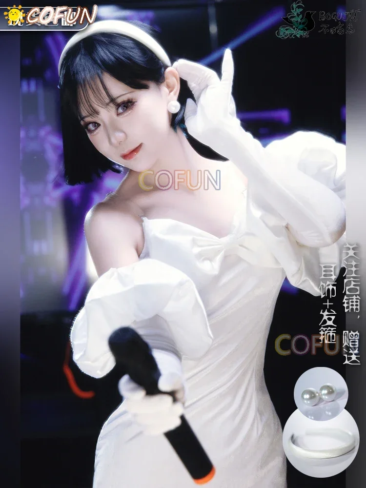 COFUN Alien Stage Sua Cosplay Costume Halloween Game Suit Women White Dress Lovely Suit Clothes Role Play Cos
COFUN Alien Stage Sua Cosplay Costume Halloween Game Suit Women White Dress Lovely Suit Clothes Role Play Cos
