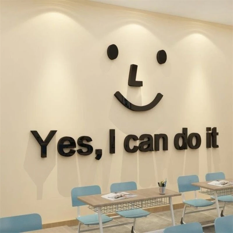Acrylic Material Wall Stickers Classroom Decoration Class Culture Wall Stickers Creative Inspirational Text Slogans Institution
Acrylic Material Wall Stickers Classroom Decoration Class Culture Wall Stickers Creative Inspirational Text Slogans Institution