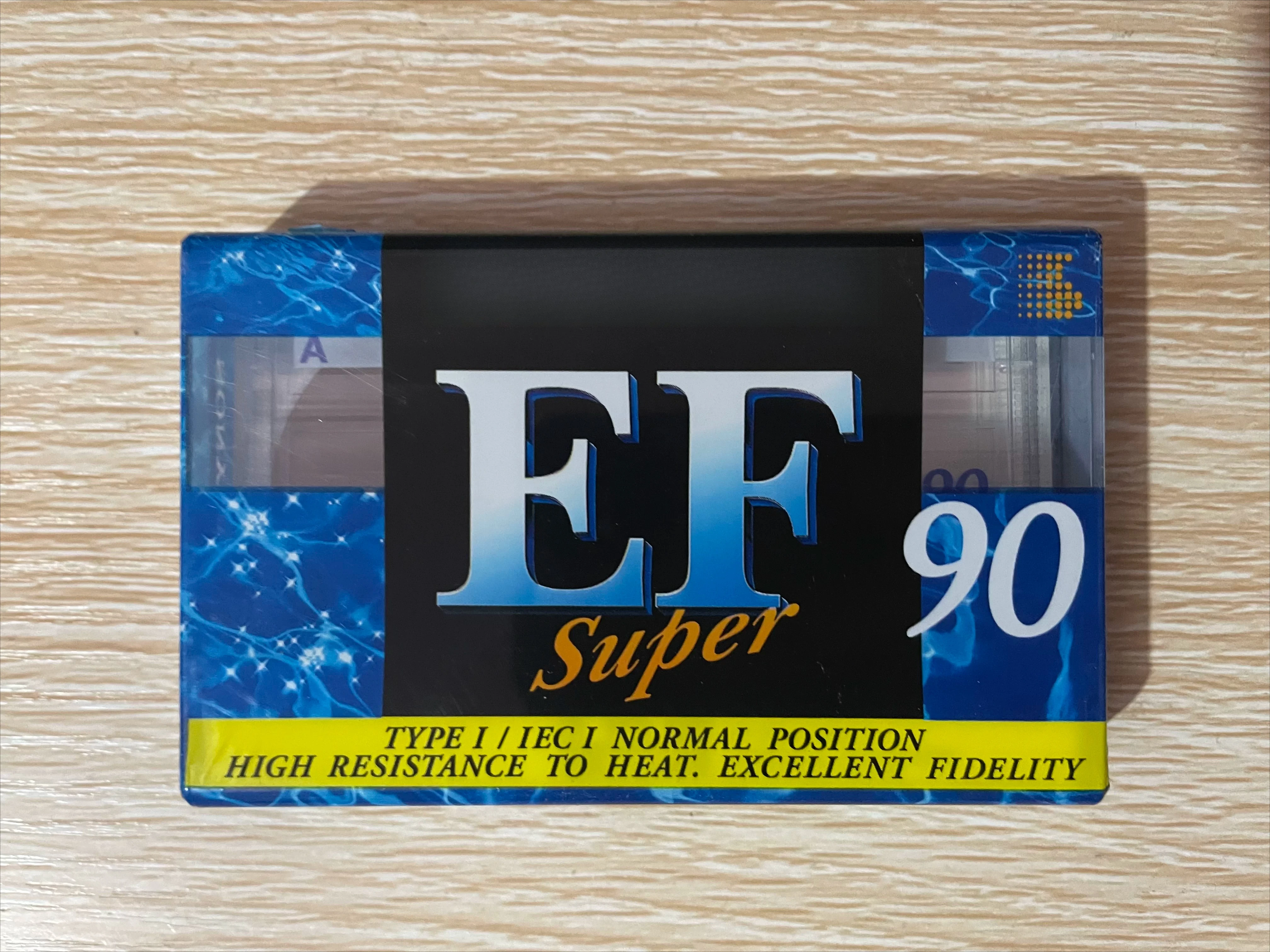 Suitable for Sony blank audio cassette tapes, repeater blank tapes, 90EFA 90-minute cartridges, Japanese-made thick case, 2pcs
Suitable for Sony blank audio cassette tapes, repeater blank tapes, 90EFA 90-minute cartridges, Japanese-made thick case, 2pcs