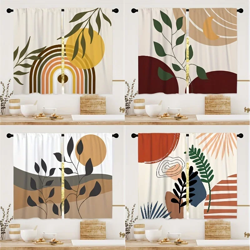 2pcs Bohemia Kitchen Curtains Small Curtain Short Curtain Cafe Tier Window Treatment for Living Room Office Home Decoration
2pcs Bohemia Kitchen Curtains Small Curtain Short Curtain Cafe Tier Window Treatment for Living Room Office Home Decoration