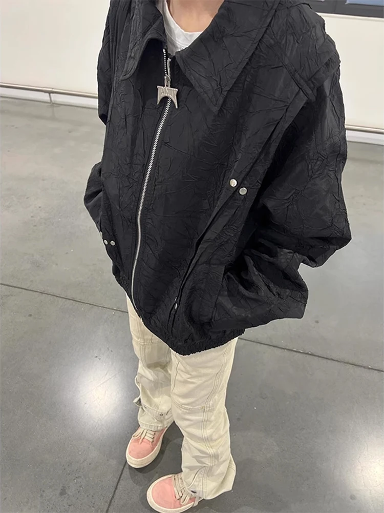 Cleanfit американский ретро заклепки сложенный джет мужской весенне-осенний маленький дизайн модный летный джет подставка подходит на молнии украшенная
Cleanfit американский ретро заклепки сложенный джет мужской весенне-осенний маленький дизайн модный летный джет подставка подходит на молнии украшенная