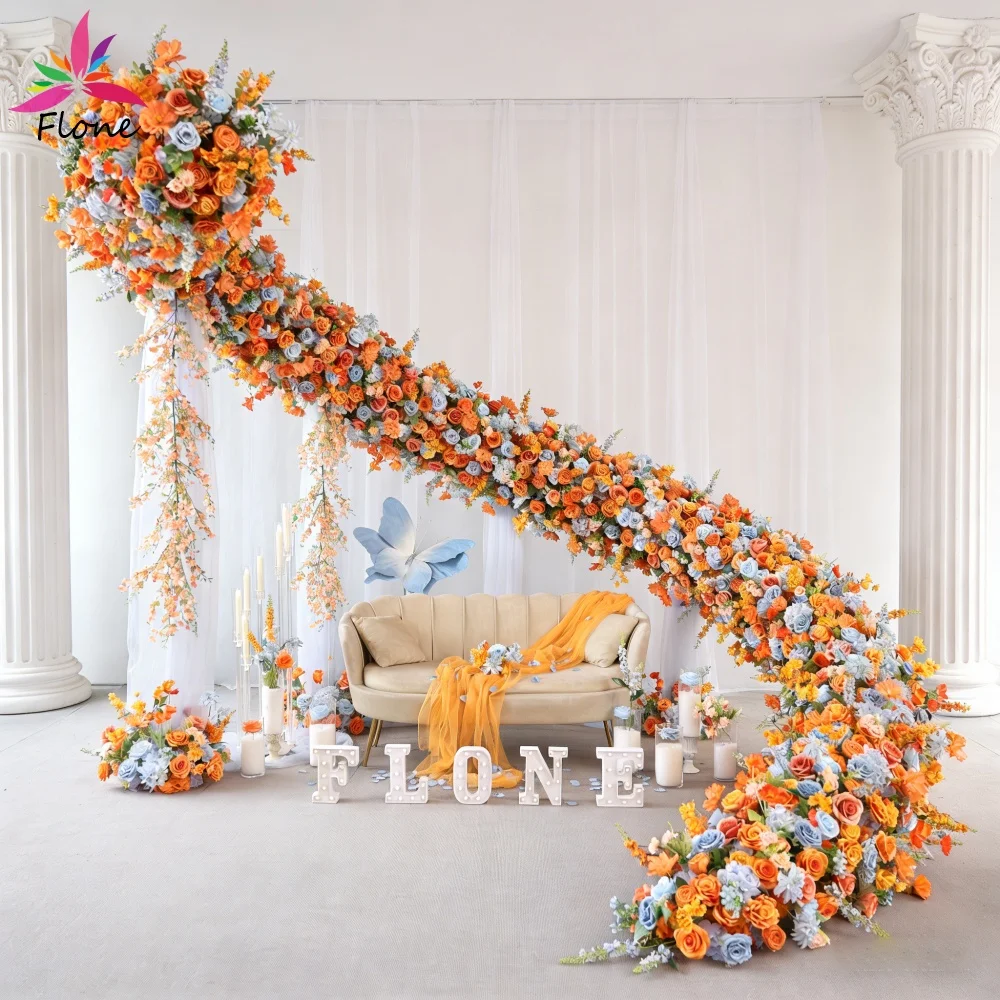 H8.7ft W10.8ft Artificial Flower Orange Spiral Floral Arrangement for Wedding Decoration,Party Backdrop,Anniversaire Deco FL3022
H8.7ft W10.8ft Artificial Flower Orange Spiral Floral Arrangement for Wedding Decoration,Party Backdrop,Anniversaire Deco FL3022