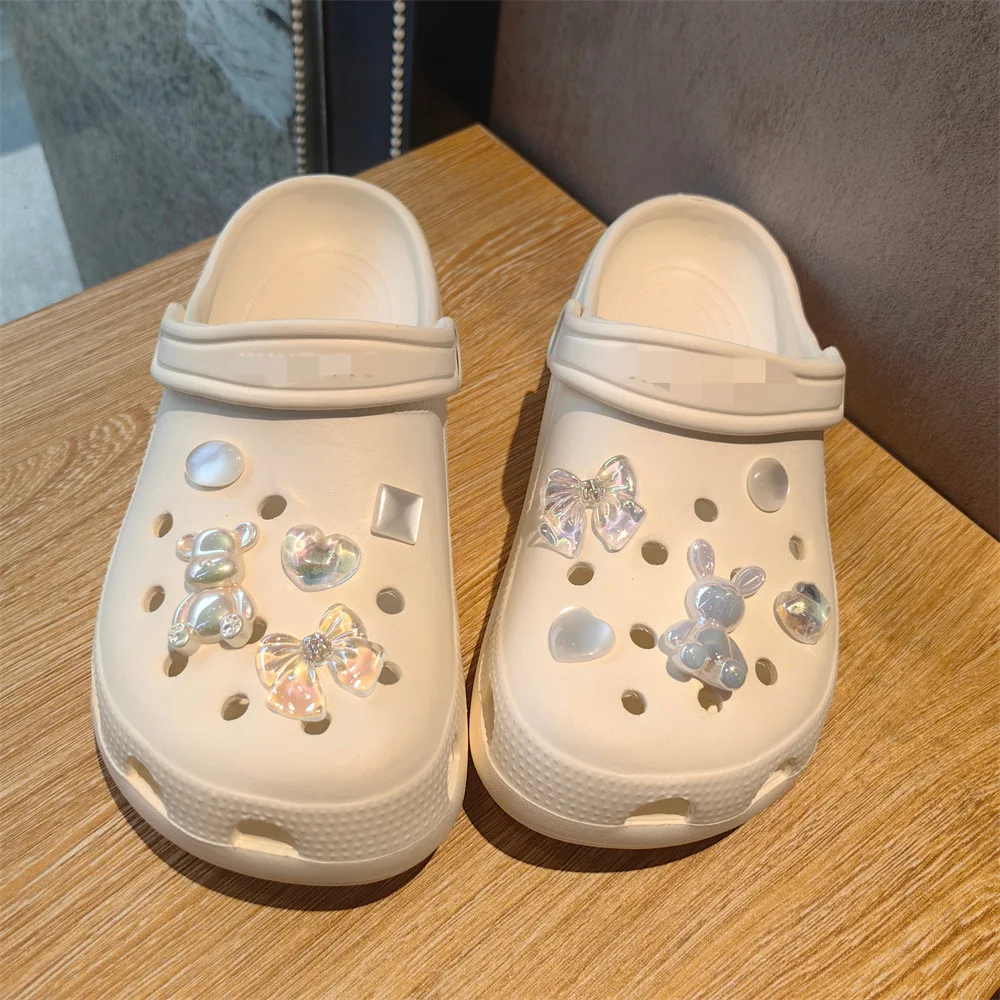 Colorful Sparkling Powder Shoe Charms Set DIY Gemstone Crystal Pearl Flower Shoe Decorations Detachable Shoes accessories 1 set
Colorful Sparkling Powder Shoe Charms Set DIY Gemstone Crystal Pearl Flower Shoe Decorations Detachable Shoes accessories 1 set