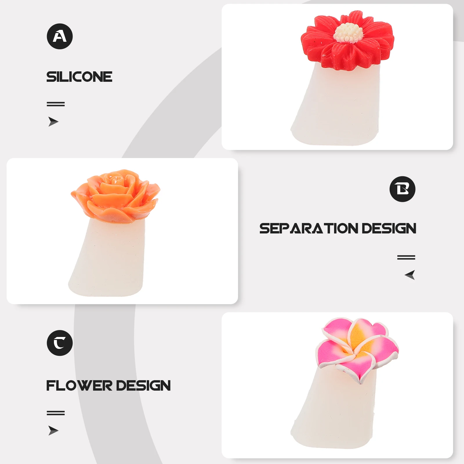 24pcs Silicone Toe Separators Pedicure Nail Art Supplies Flower Design Soft Reusable Nail Polish Tools Decorative for Friends
24pcs Silicone Toe Separators Pedicure Nail Art Supplies Flower Design Soft Reusable Nail Polish Tools Decorative for Friends