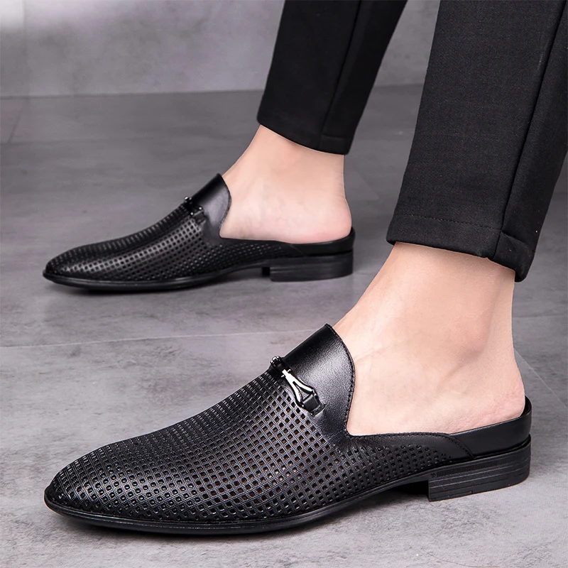Business Men's Summer Shoes Luxury Classic Gentleman Style Dress up party Comfortable high-quality daily genuine leather shoes
Business Men's Summer Shoes Luxury Classic Gentleman Style Dress up party Comfortable high-quality daily genuine leather shoes