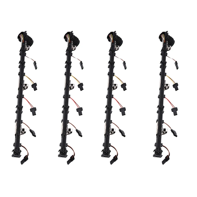 4X Car Injector Cable Loom For Vw Touareg 7L T5 Transporter Adaptor Wire Harness 070971033 070971033A-A99F
4X Car Injector Cable Loom For Vw Touareg 7L T5 Transporter Adaptor Wire Harness 070971033 070971033A-A99F