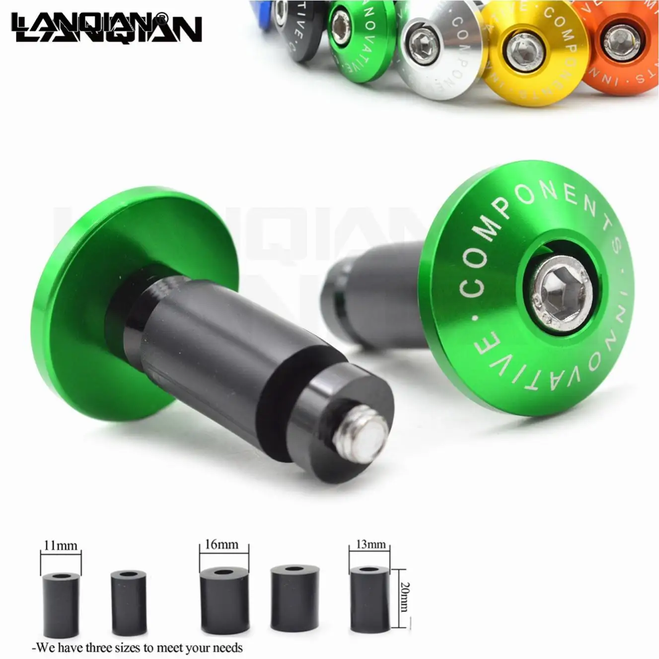 Motorcycle Handle Bar End Cap Anti Vibration Silder Plug For Kawasaki KX KLX KDX 65 85 100 125 150 250 450 F R S SR D-TRACKER
Motorcycle Handle Bar End Cap Anti Vibration Silder Plug For Kawasaki KX KLX KDX 65 85 100 125 150 250 450 F R S SR D-TRACKER