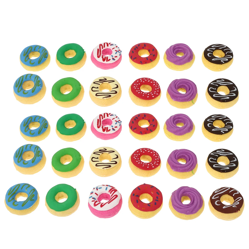 30 Pcs Donut Shaped Erasers Mini Plastic Cute Rubber Colorful Bulk Kids Toy Student Accessories Christmas Gift
30 Pcs Donut Shaped Erasers Mini Plastic Cute Rubber Colorful Bulk Kids Toy Student Accessories Christmas Gift