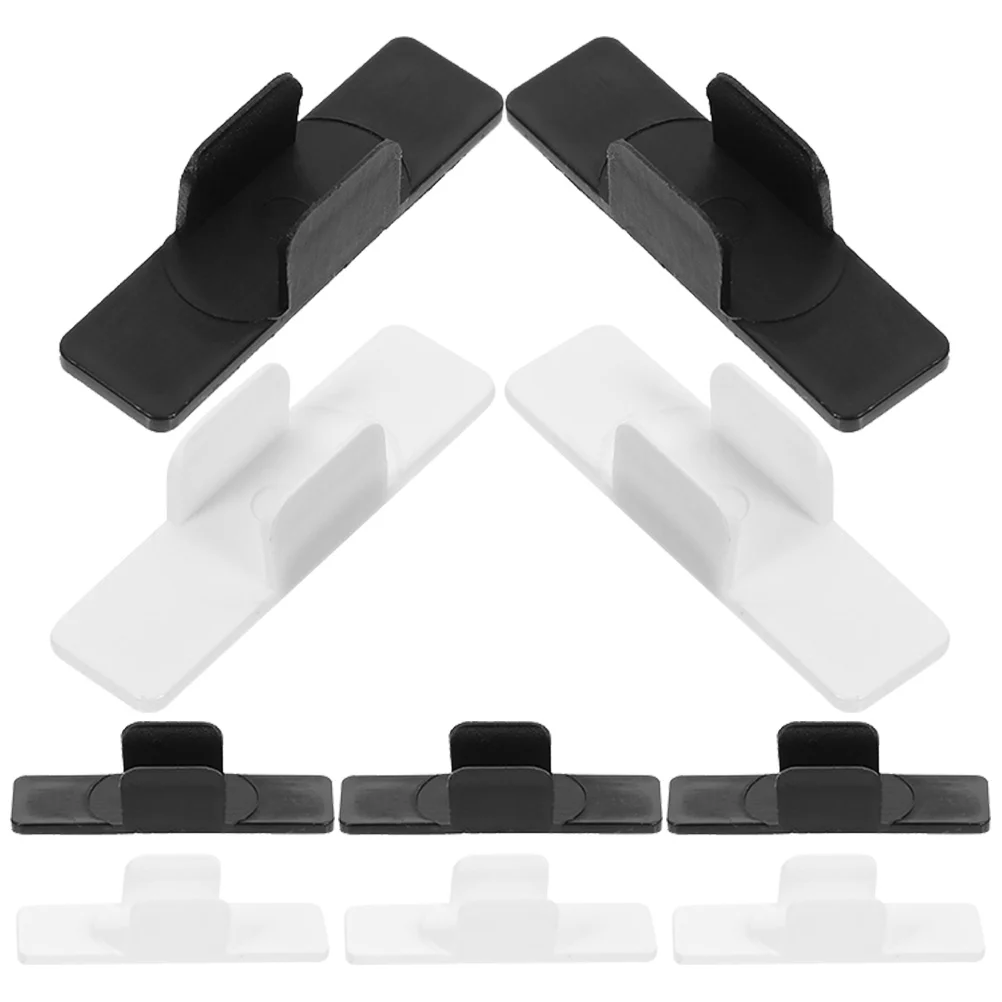 10 Pcs Pen Holder Clips Black White ABS Material Adhesive Writing Buckles Office School Plastic Pencil Clip Stationery Desk
10 Pcs Pen Holder Clips Black White ABS Material Adhesive Writing Buckles Office School Plastic Pencil Clip Stationery Desk