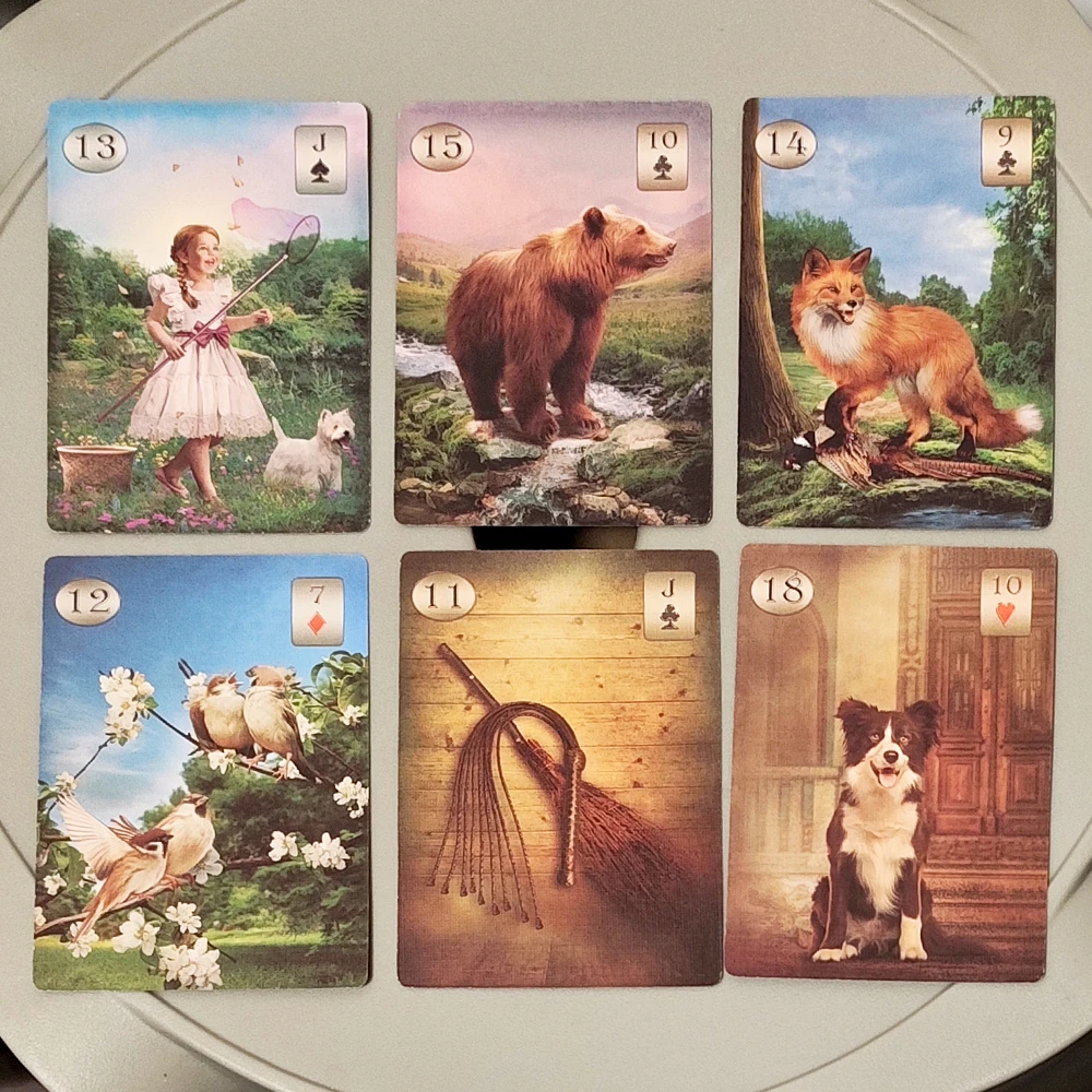 Thelema Lenormand Oracle Deck 36 Esoteric Divination Cards for Daily Guidance 9*6cm Double-embossed Cardstock
Thelema Lenormand Oracle Deck 36 Esoteric Divination Cards for Daily Guidance 9*6cm Double-embossed Cardstock