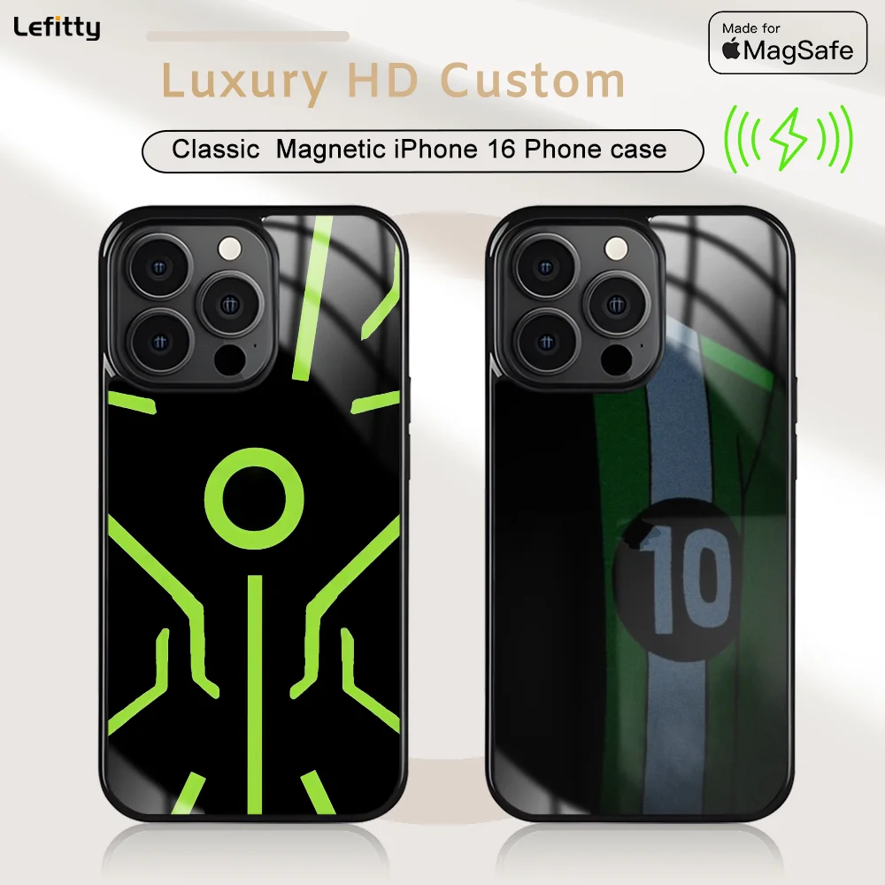 Cartoon B-Ben 10 Phone Case For iPhone 16 15 14 13 12 11 Pro Max Plus Mini Magnetic Magsafe Wireless Charging Cover
Cartoon B-Ben 10 Phone Case For iPhone 16 15 14 13 12 11 Pro Max Plus Mini Magnetic Magsafe Wireless Charging Cover