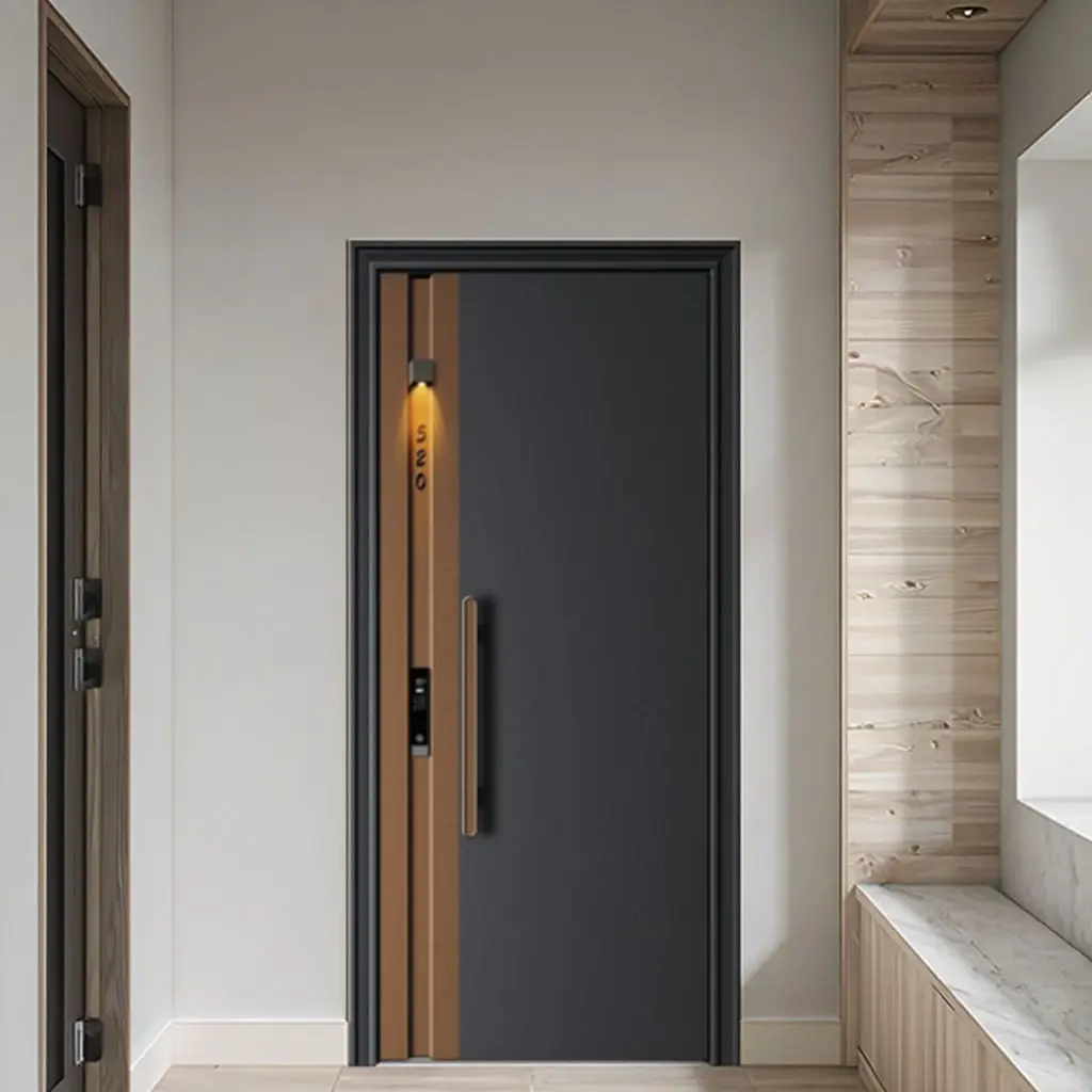 Apartment Modern Design Anodized Aluminum Alloy Entrance Door Bulletproof Heavy Duty Hinged Doors Luxury High End Security Doors
Apartment Modern Design Anodized Aluminum Alloy Entrance Door Bulletproof Heavy Duty Hinged Doors Luxury High End Security Doors