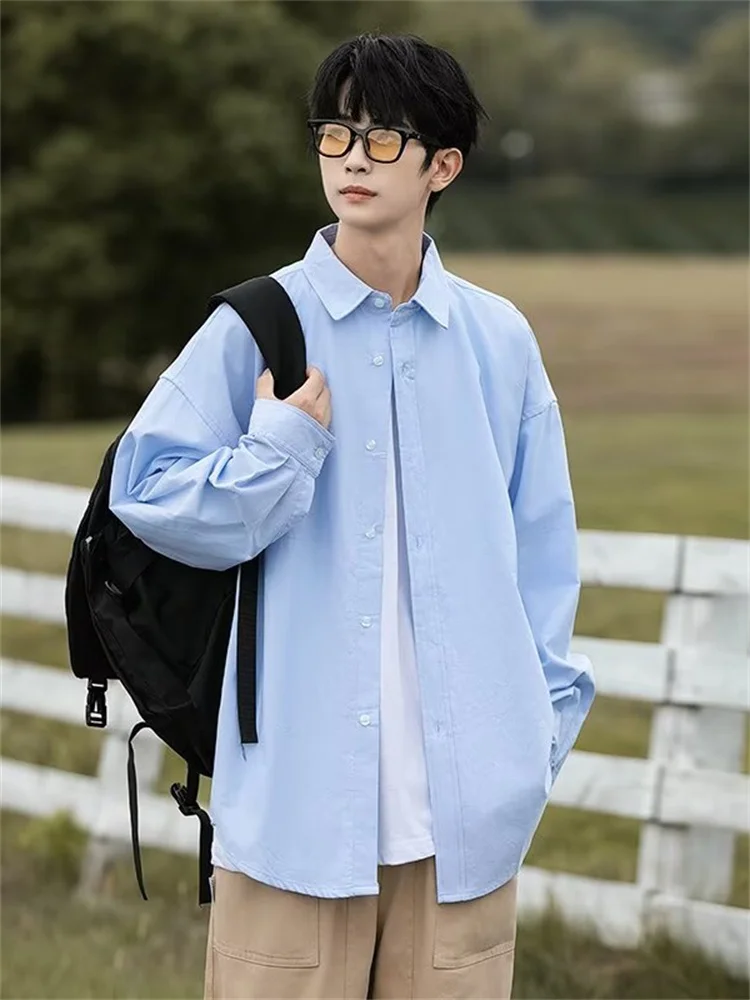 Loose Long Sve Men's irt Spring Summer 2026 Casual Sle Versatile Youthful Feeling Japanese Sle Couple's irt Top
Loose Long Sve Men's irt Spring Summer 2026 Casual Sle Versatile Youthful Feeling Japanese Sle Couple's irt Top