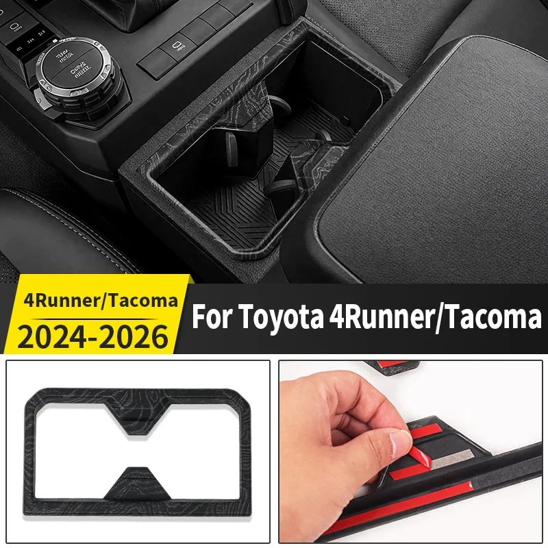 for 2024-2026 Toyota 4Runner Tacoma Central Console Water Cup Panel Frame Interior Upgraded Accessories
for 2024-2026 Toyota 4Runner Tacoma Central Console Water Cup Panel Frame Interior Upgraded Accessories