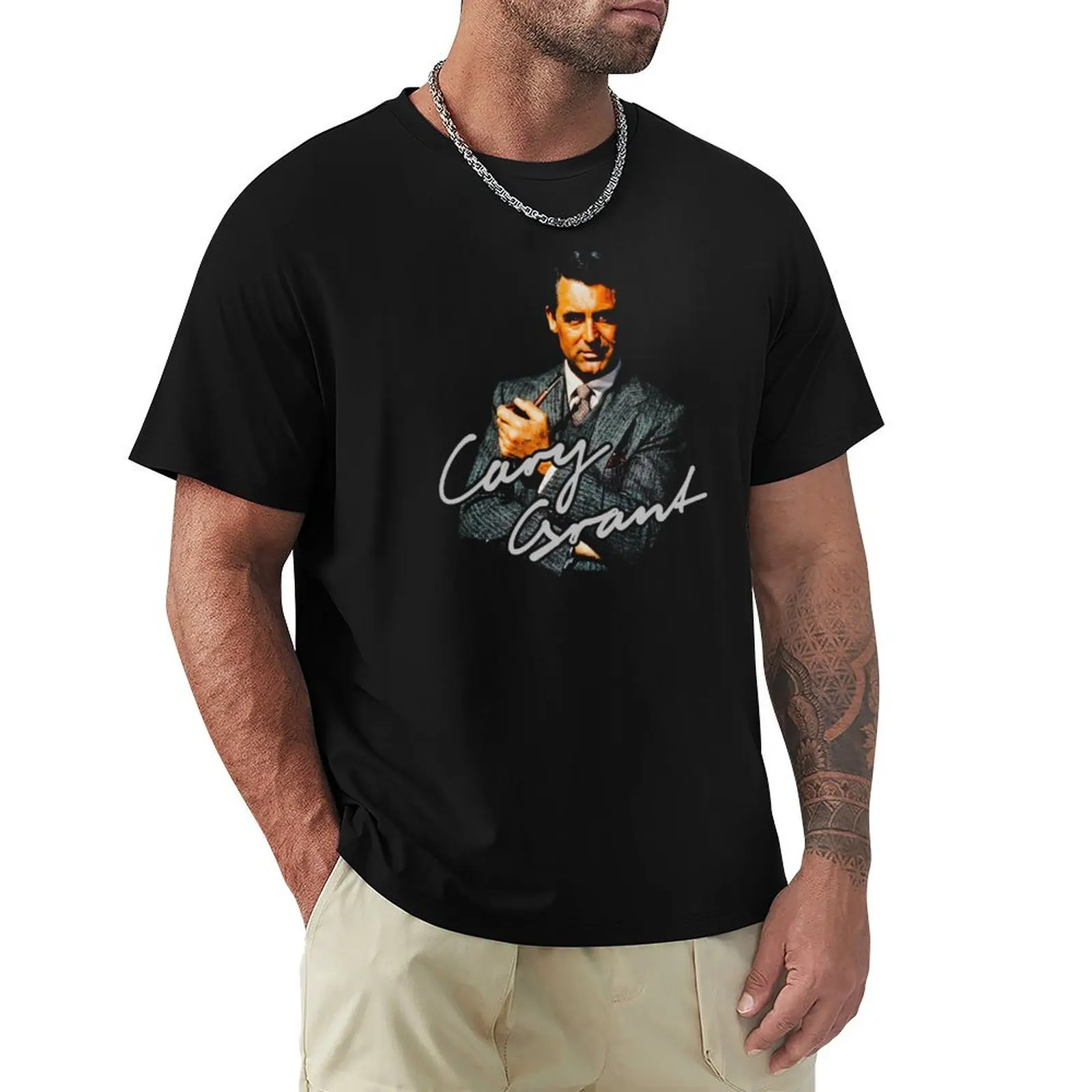 Cary Grant T-Shirt Casual Graphic Print Tee
Cary Grant T-Shirt Casual Graphic Print Tee