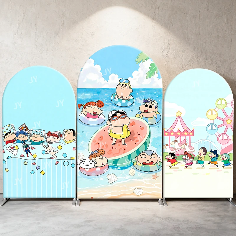 Crayon Shin Chan Summer Party Theme Arch Backdrop Cover Watermelon Background For Kids Birthday Baby Shower Party Decoration
Crayon Shin Chan Summer Party Theme Arch Backdrop Cover Watermelon Background For Kids Birthday Baby Shower Party Decoration