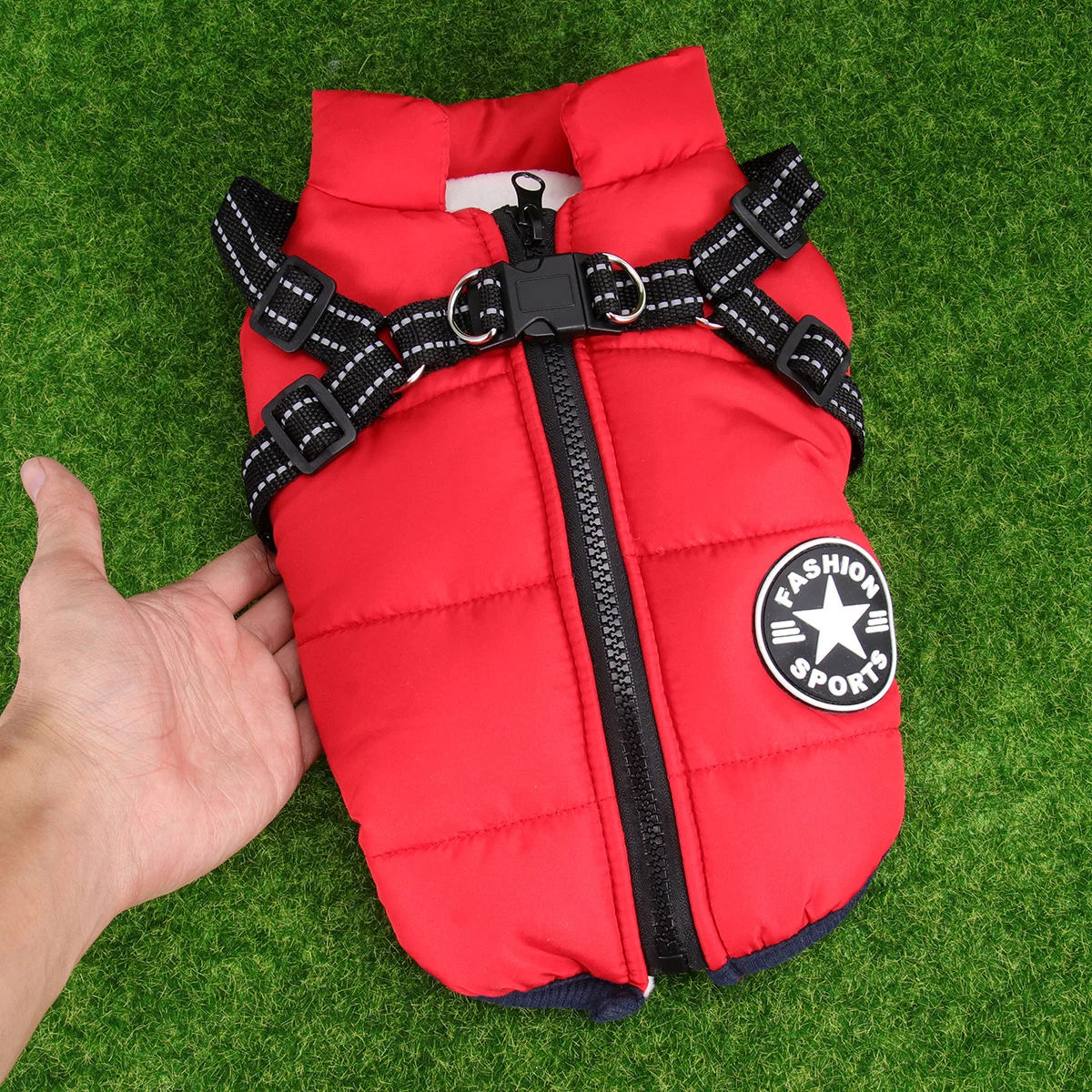 Dog Waistcoat Cotton Winter Pet Vest Warm Fashion Puppy Clothes Red Size Fit Outdoor Activities Holiday Photography Use
Dog Waistcoat Cotton Winter Pet Vest Warm Fashion Puppy Clothes Red Size Fit Outdoor Activities Holiday Photography Use