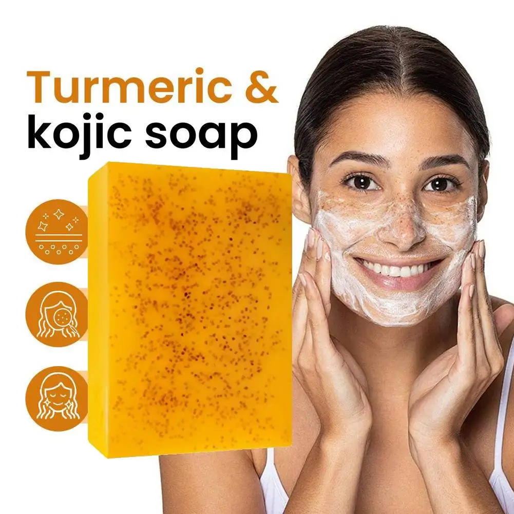 Turmeric Soap Face Cleansing Anti Acne Whitening Skin Lightening Face Remove Pimples Lightening Ginger Handmade Soap
Turmeric Soap Face Cleansing Anti Acne Whitening Skin Lightening Face Remove Pimples Lightening Ginger Handmade Soap