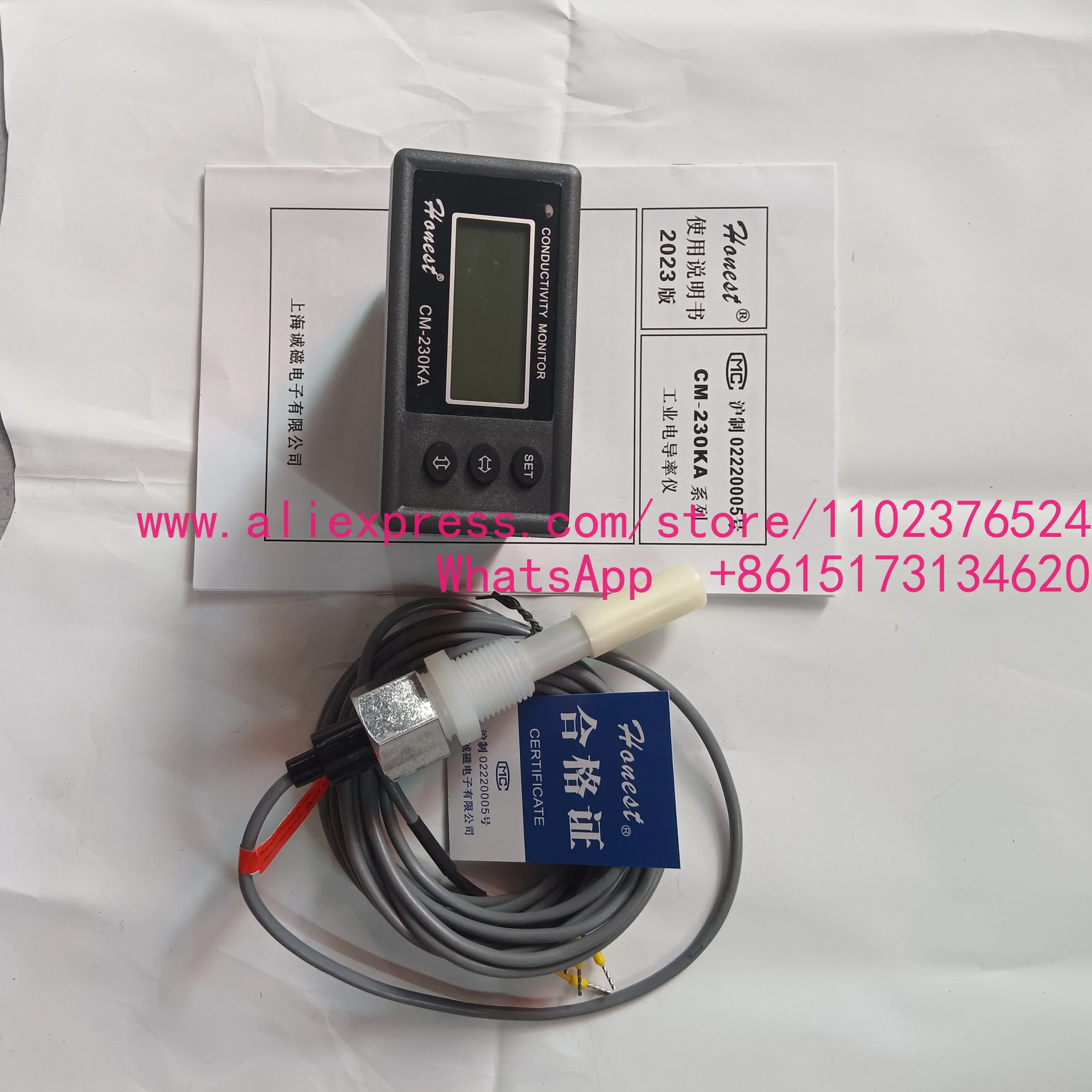 CM-230 Conductivity Tester CM-230KM Conductivity Instrument
CM-230 Conductivity Tester CM-230KM Conductivity Instrument