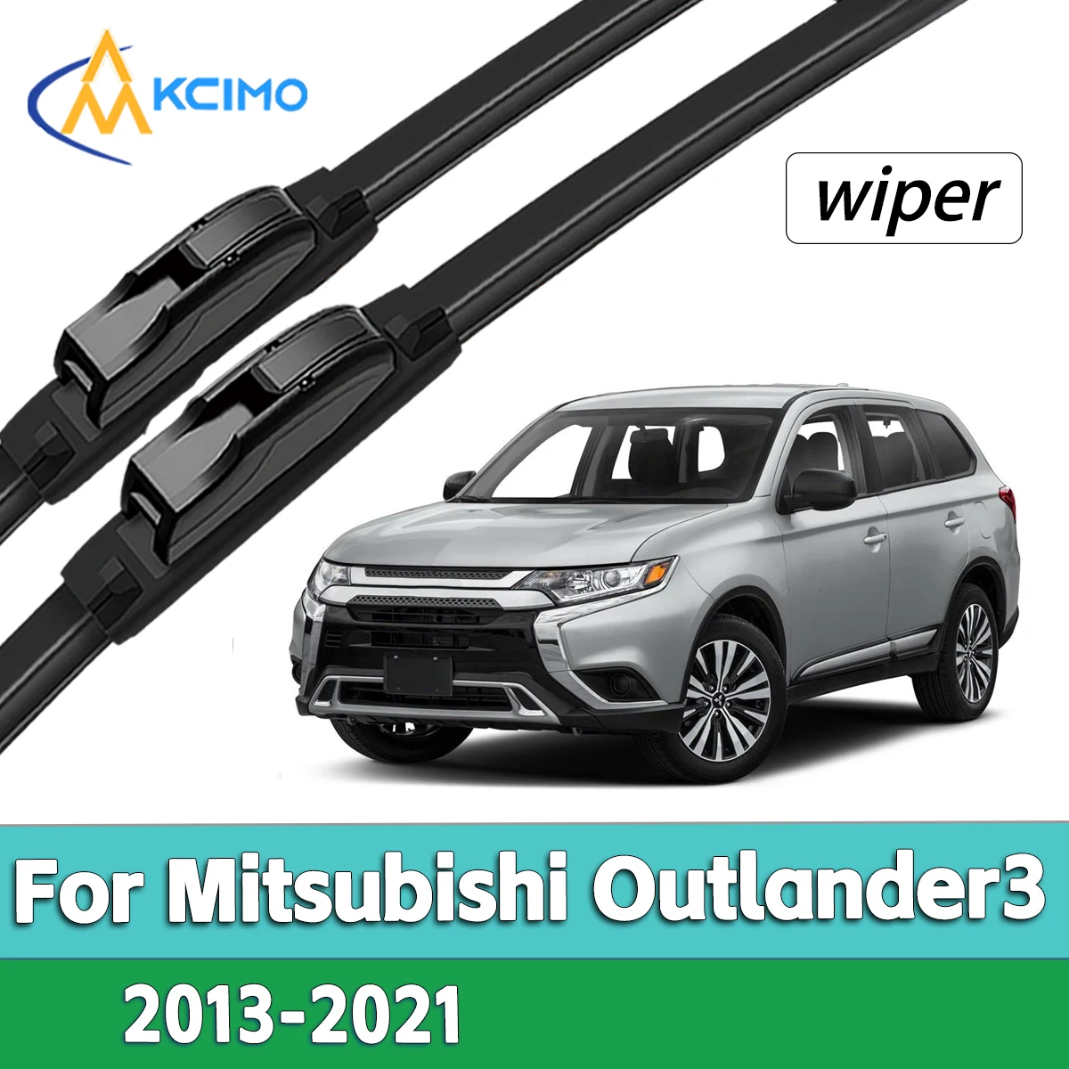 High Quality Natural Rubber Front Wiper Set Compatible For Mitsubishi Outlander 3 MK3 2013-2021 Direct Replacement Car Parts
High Quality Natural Rubber Front Wiper Set Compatible For Mitsubishi Outlander 3 MK3 2013-2021 Direct Replacement Car Parts