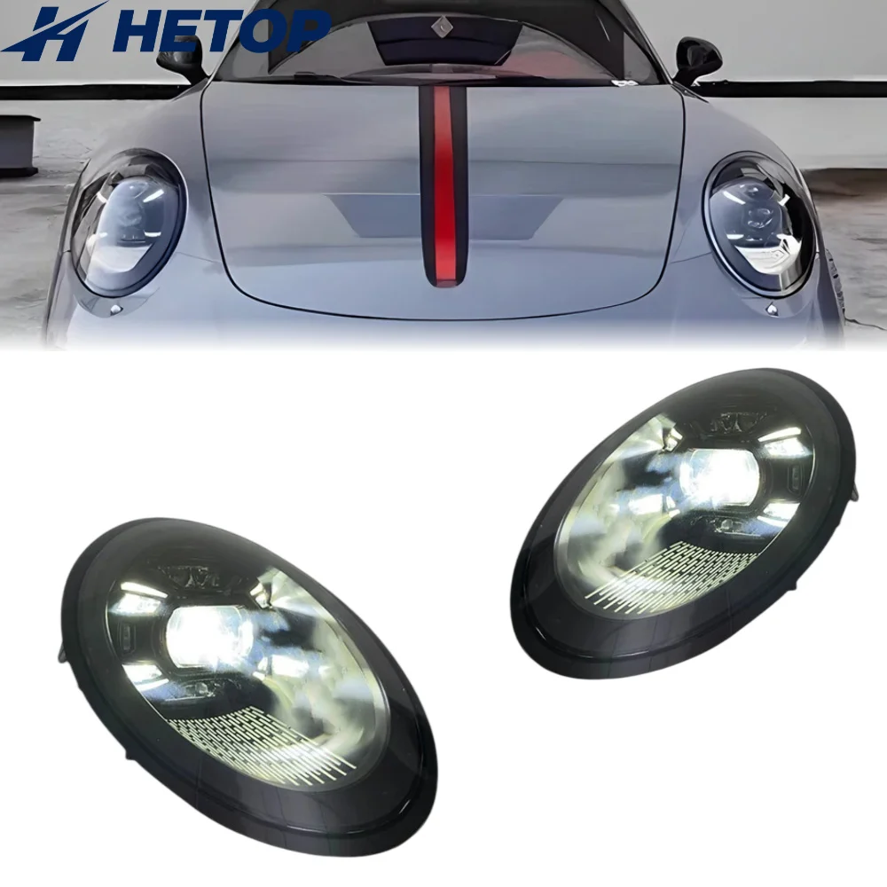 HETOP for 911 2013-2018 Upgrade LED Head Lamp High-quality Hot Selling Plug and Play DRL for Porsche Headlights
HETOP for 911 2013-2018 Upgrade LED Head Lamp High-quality Hot Selling Plug and Play DRL for Porsche Headlights