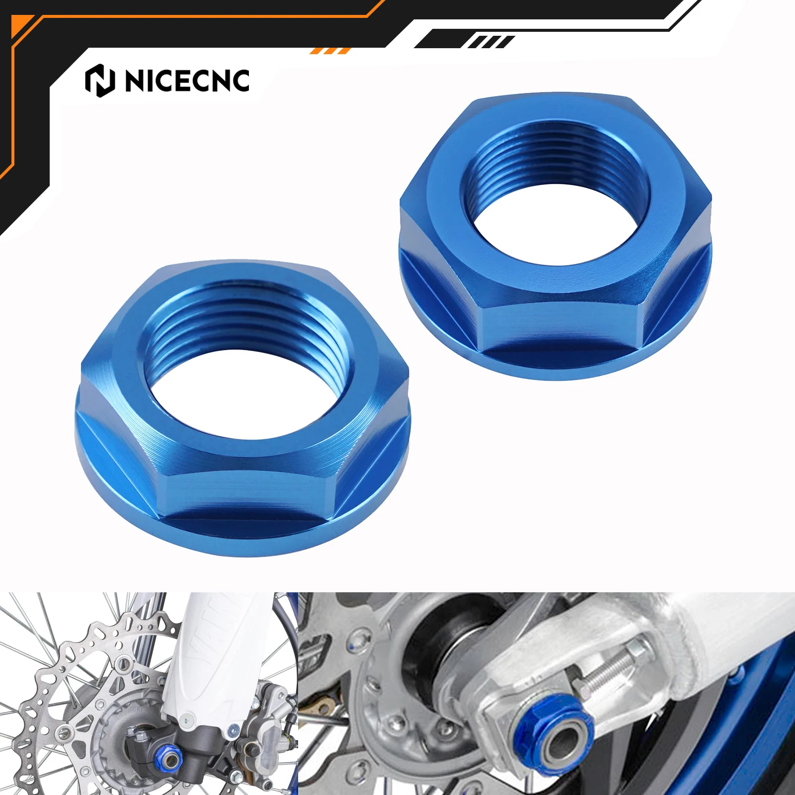 NICECNC For Yamaha YZ250F YZ450F YZ 250F 450F YZF 250 450 2014-2021 Suzuki RM-Z 250 450 M18 M22 Front Rear Wheel Axle Nut Screw
NICECNC For Yamaha YZ250F YZ450F YZ 250F 450F YZF 250 450 2014-2021 Suzuki RM-Z 250 450 M18 M22 Front Rear Wheel Axle Nut Screw