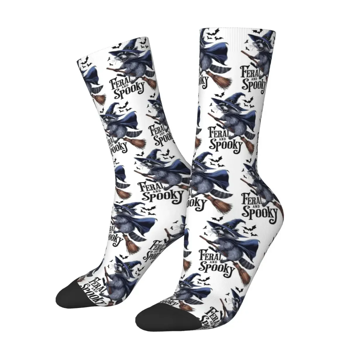 Feral And Spooky Raccoon Halloween Witch Humor Funny Socks Harajuku Stockings All Season Long Socks for Unisex Birthday Present
Feral And Spooky Raccoon Halloween Witch Humor Funny Socks Harajuku Stockings All Season Long Socks for Unisex Birthday Present