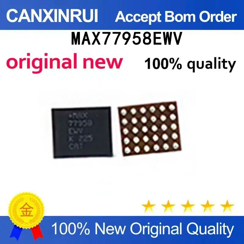 (5pcs-100pcs)New original MAX77958EWV printed wire MAX77958 77958 BGA spot chip IC
(5pcs-100pcs)New original MAX77958EWV printed wire MAX77958 77958 BGA spot chip IC